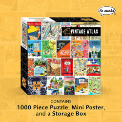 Vintage Atlas Nostalgic & Retro