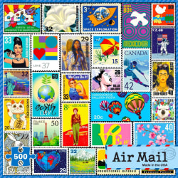 Air Mail Pattern & Geometric