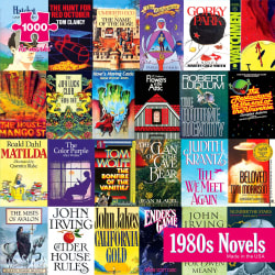 1980s Novels Collage