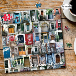 New York Doors Collage