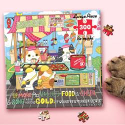 Street Food Cats Jigsaw Puzzle