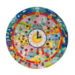 Around the Clock Puzzle Educational