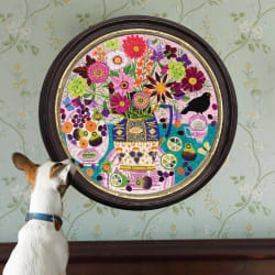 Fruits & Flowers Still Life Birds