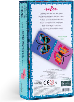 Giant Shiny Butterfly Dominoes