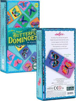 Giant Shiny Butterfly Dominoes