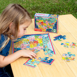 USA Map Educational