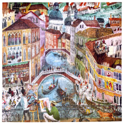 Artists in Venice  Italy