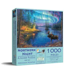 Northern Night Forest Animal