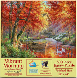 Vibrant Morning Fall