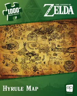 Zelda Hyrule Map Video Game
