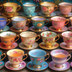 Tea Cup Garden Food and Drink