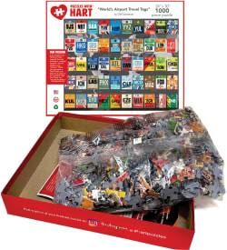 World's Airport Luggage Tags Travel