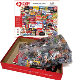 American Beer Labels Collage