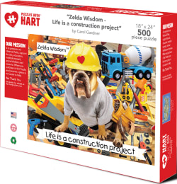 Zelda & Construction Dogs