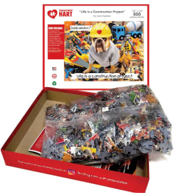 Zelda & Construction Dogs