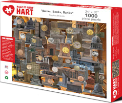 Banks, Banks, Banks Collage