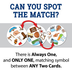 Texas Longhorns NCAA Spot It! Game