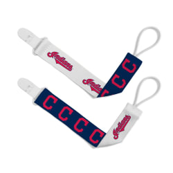 Cleveland Indians MLB Pacifier Clip 2-Pack
