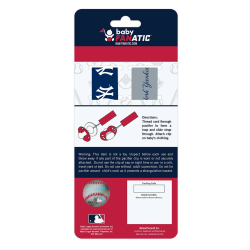 New York Yankees MLB Pacifier Clip 2-Pack