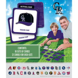 Colorado Rockies MLB Matching Game