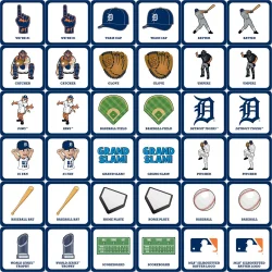 Detroit Tigers MLB Matching Game