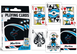Miami Marlins MLB Playing Cards