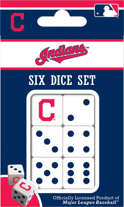 Cleveland Indians MLB Dice Set