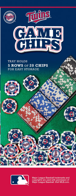 Minnesota Twins MLB Poker Chips 100pc