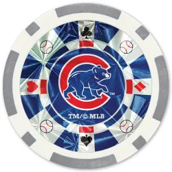 Chicago Cubs MLB Poker Chips 20pc