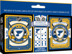 St. Louis Blues 2-pack Playing Cards & Dice Set
