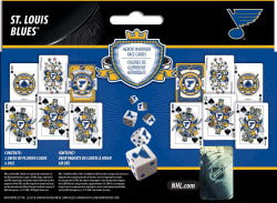 St. Louis Blues 2-pack Playing Cards & Dice Set