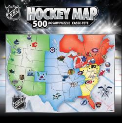 NHL League Hockey Map dupe Sports