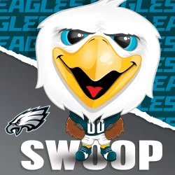 Philadelphia Eagles NFL Mascot  - Scratch and Dent Sports
