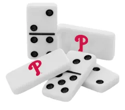 Philadelphia Phillies MLB Dominoes