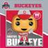 Ohio State Buckeyes NCAA Mascot 100 Piece Square Puzzle Sports Jigsaw Puzzle