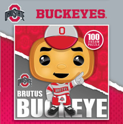 Ohio State Buckeyes NCAA Mascot 100 Piece Square Puzzle - Scratch and Dent Sports