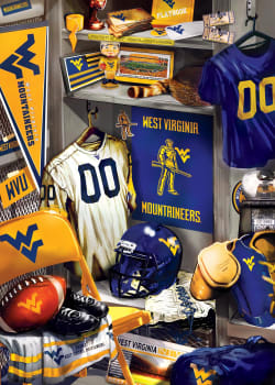 West Virginia Mountaineers NCAA Locker Room Sports