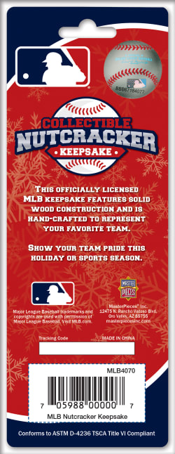 Los Angeles Dodgers MLB Keepsake Nutcracker