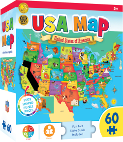 USA Map Educational
