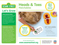Sesame Street - Heads & Toes
