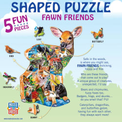 Fawn Friends - 100 Piece Shaped Puzzle Animals