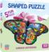 Garden Gathering Butterflies and Insects Shaped Puzzle
