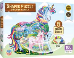 Unicorn Family Fantasy Shaped Puzzle