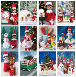 12 Days of Elf on the Shelf Puzzles - Advent Calendar Christmas