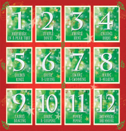 12 Days of Puzzles - Advent Calendar - Scratch and Dent Christmas