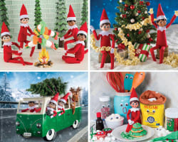 Elf on the Shelf - 4 Pack Christmas