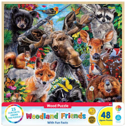 Wood Fun Facts - Woodland Friends Forest Animal