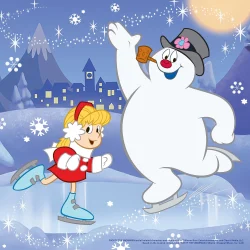 Frosty the Snowman - 100 Piece Square Puzzle Christmas