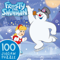 Frosty the Snowman - 100 Piece Square Puzzle Christmas