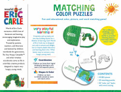 Eric Carle - Colors Matching Puzzles Animals